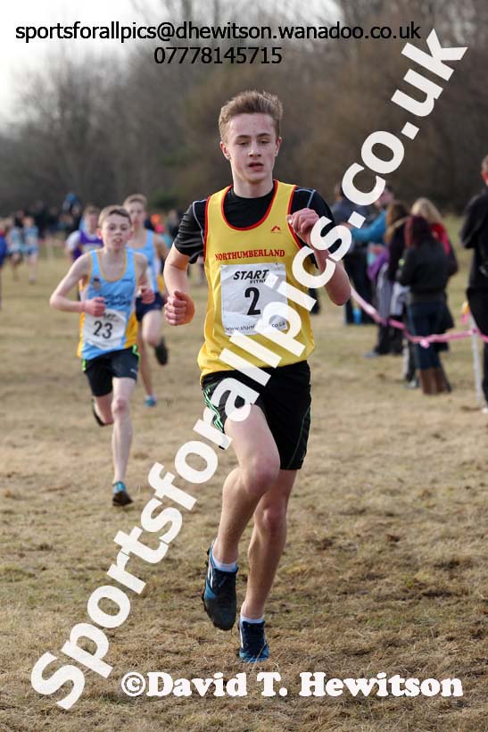 Inter Counties Schools Cross Country, Temple Park, South Shields. Photo: David T. Hewitson/Sports for All Pics